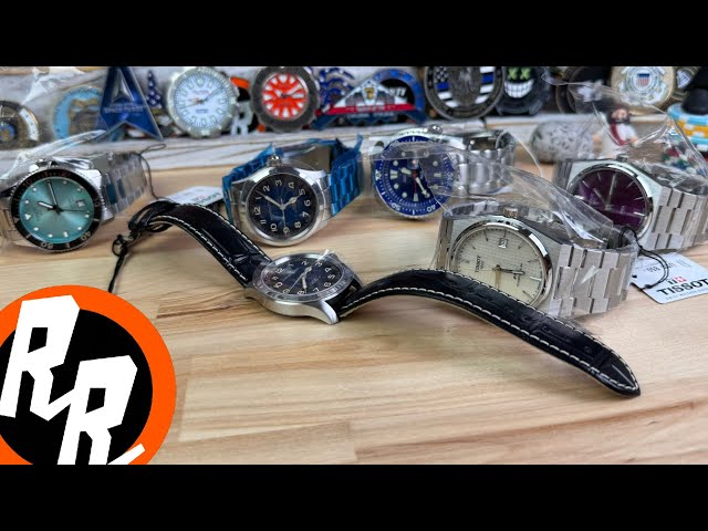 Unboxing Seiko, Tissot PRX, Tissot SeaStar, and Hamilton (Trifecta Watches)