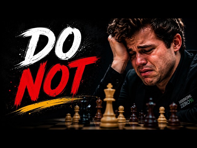 3 WORST chess MISTAKES every BEGINNER makes