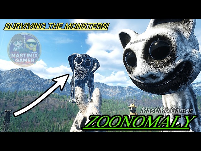 👁️SURVIVING THE MONSTERS! | 🦁ZOONOMALY ( V23 ) FULL WALKTHROUGH LIVE [2K 60FPS] #gaming #shortslive
