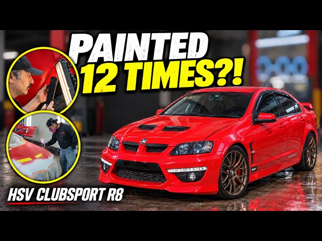 Painted 12 Times? The Truth About This HSV Clubsport R8 Restoration