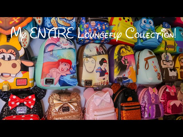 My ENTIRE Loungefly Collection!✨ (Disney, Pixar, Star Wars, and MORE)