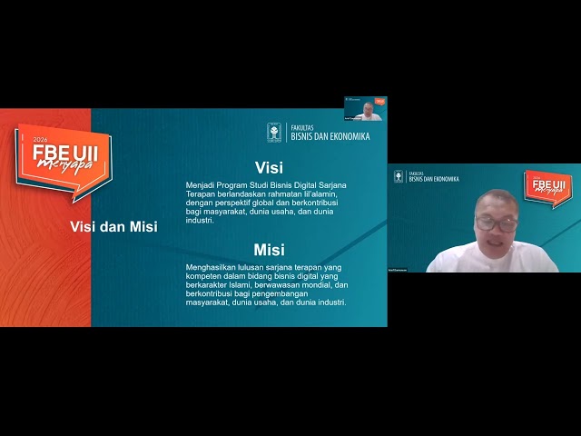 FBE Menyapa 2026 - 'Sesi Prodi Bisnis Digital'