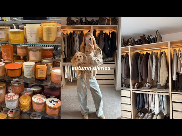 autumn vlog | home shopping, refreshing my wardrobe and cooking 