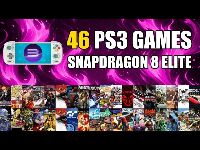 Odin 3 PS3 Emulation | 46 PS3 Games Tested on ARMSX3