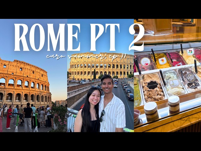 One Last Evening in Rome 🇮🇹 Pizza by the Colosseum & More