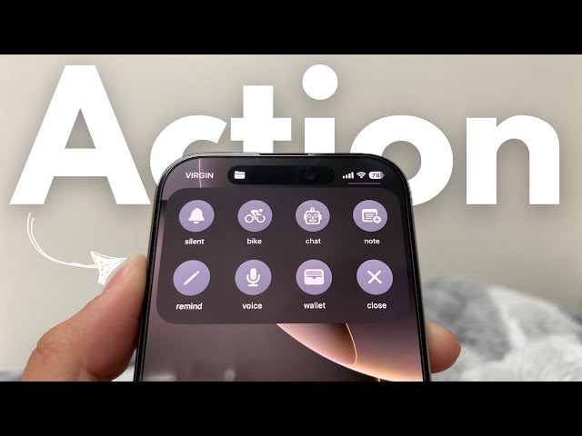 The Most Useful Thing You Can Do With Your Action Button! (Menu Tutorial for iPhone 16/15)