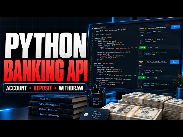 Build a Real-World Banking REST API Using Python & SQLite