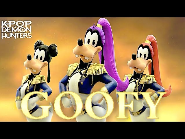 GOLDEN (Goofy Version) | KPop Demon Hunters Animation