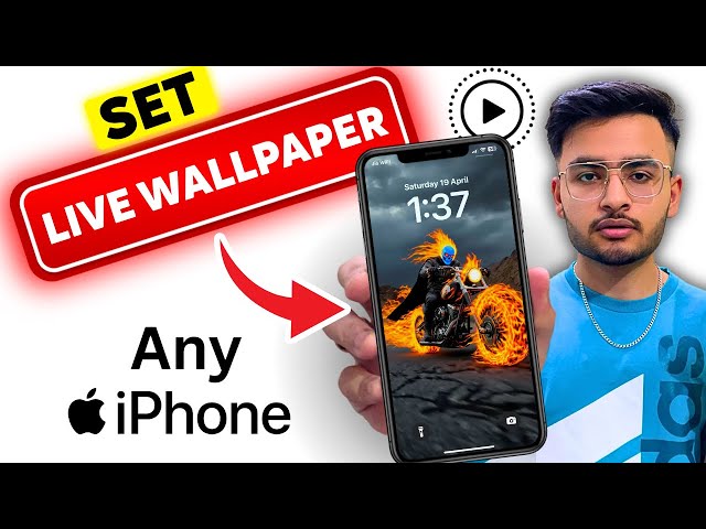 How to Set Live Wallpaper on iPhone🔥🔥| iPhone me live wallpaper kaise lagaye | iPhone live wallpaper