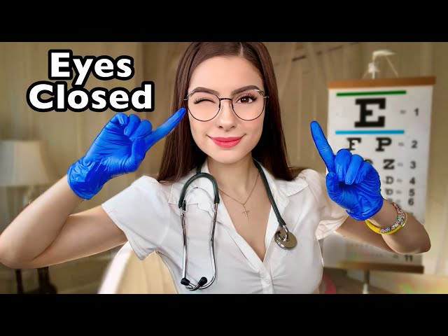 ASMR Cranial Nerve Exam EYES CLOSED 😴 The Ultimate Medical Sleep Session