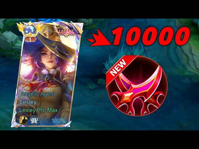 MOONTON THANKS FOR NEW LESLEY ONE SHOT BUFFED BUILD!😱🔥 (new build) | LESLEY BEST SKIN 2026