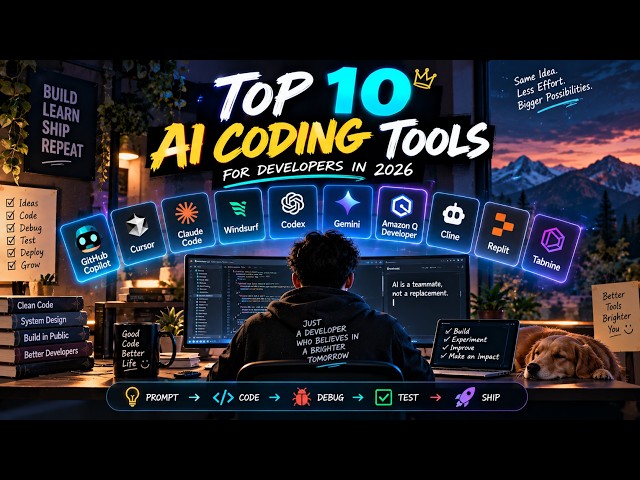 10 AI Coding Tools Every Developer Should Know in 2026