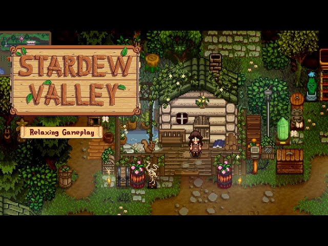 Relaxing Modded Stardew Valley Gameplay (NO COMMENTARY) for Sleep, Study, etc! (Spring, Year 2)