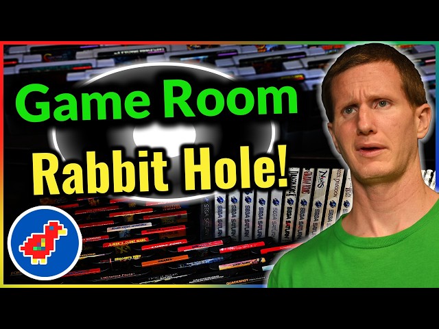 Going Down the Game Room Rabbit Hole - Retro Bird