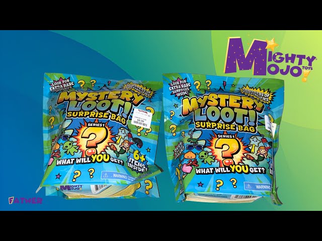2 Mighty Mojo Toys Mystery Loot! Surprise Bags Opening (NO LOOT)