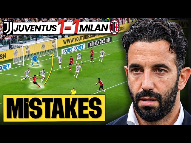 What Amorim’s Milan Got Wrong Against Juventus
