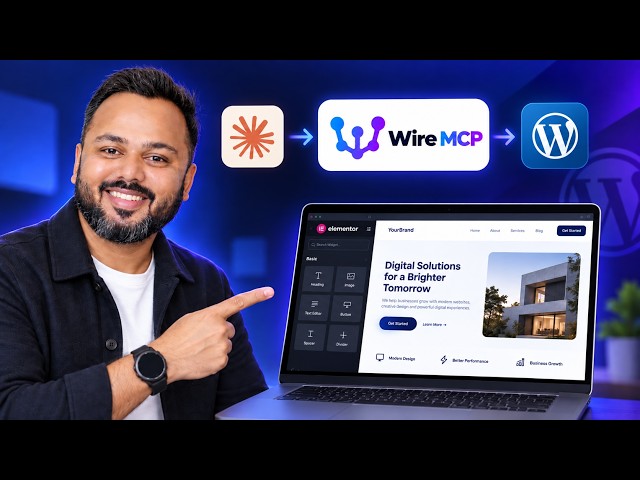 Build WordPress Website Using Claude AI | Wire MCP Tutorial