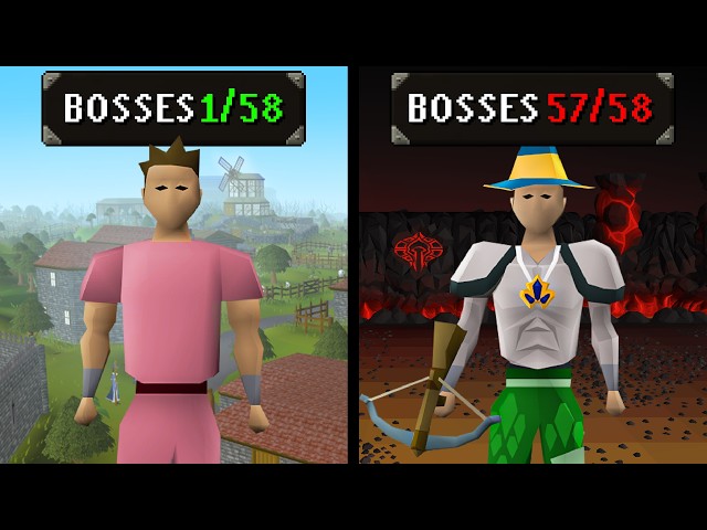 Killing every Runescape Boss, using ONLY their clue scroll loot