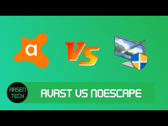 Avast Antivirus VS The NoEscape.exe Virus | Antivirus Test