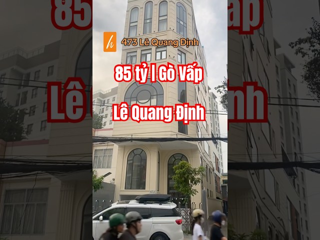 Góc 2MT 473 Lê Quang Định, Gò Vấp | 183m2 | Hầm + 7 tầng