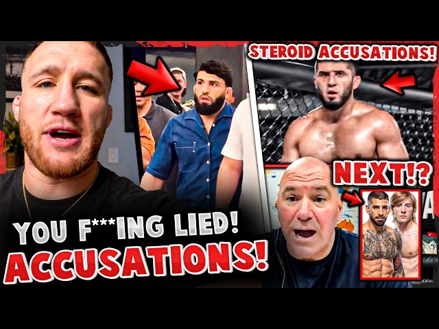 Islam Makhachev ACCUSED of TAKING STEROIDS! Justin Gaethje ACCUSATIONS on Arman! Ilia vs Paddy NEXT?