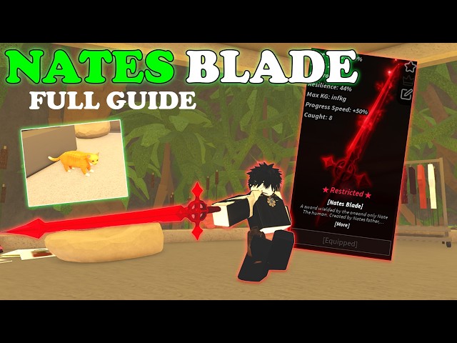How To COMPLETE The NATES BLADE QUEST (FULL GUIDE) | Fisch