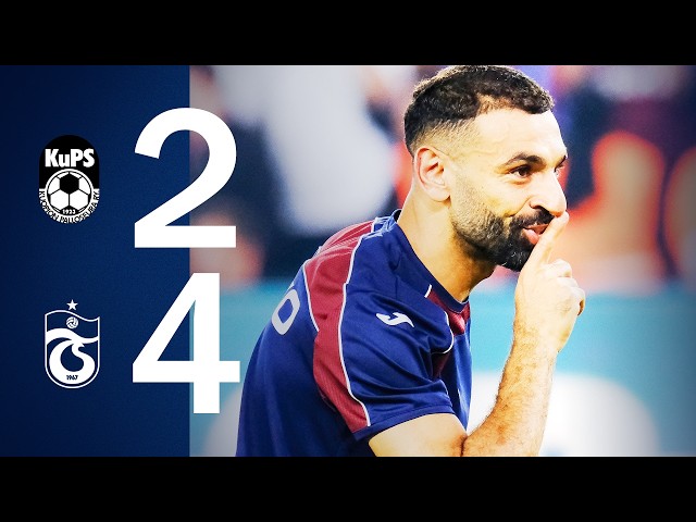 Trabzonspor vs KuPS 4-2 - Highlights - Mohamed Salah Goal - Conference League 2026
