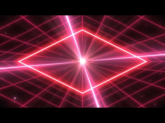 12 Hours PERFECT 4K 60FPS Loop 010 neon grid outrun vj loop 4k 60fps