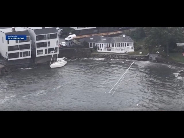 Nor'easter leaves trail of damage up and down Mass. coast