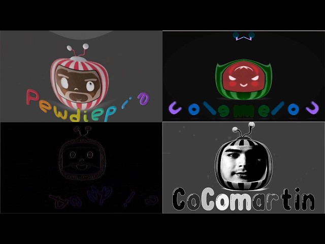 Cocomelon, Pewdiepie and Cocomartin Compilation in V Major 76