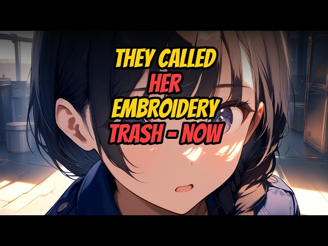 They Called Her Embroidery Trash - Now Fashion Week BEGS | Manhwa Explained in Hindi