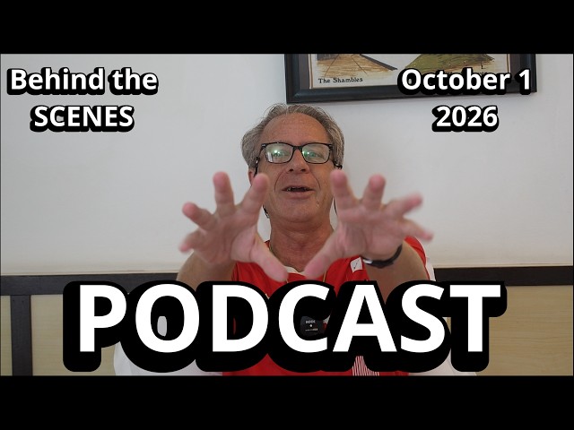 BTS Podcast: Changing Hotels; Tech Issues; Travel Vloggers (October 1, 2026)