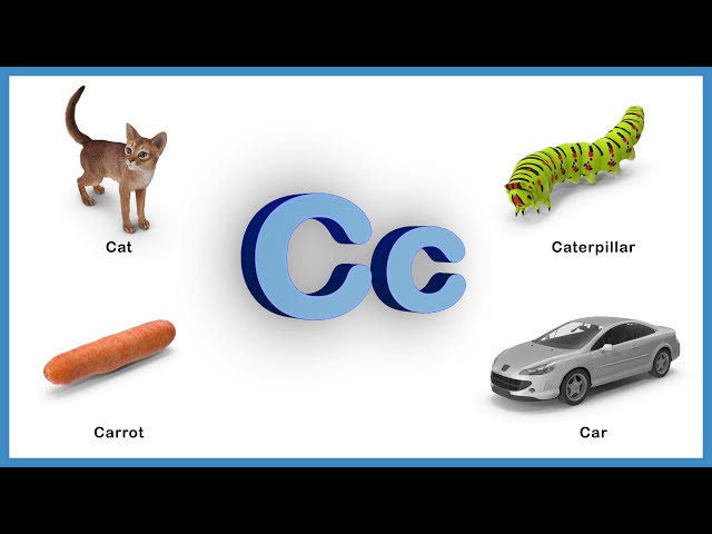 ABC Flashcards for Toddlers | Alphabet Vocabulary Posters