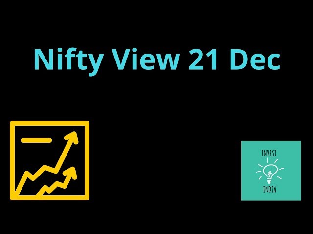 Nifty Technical Analysis 21/12/2018- Support Levels, Pattern, Formation - తెలుగు లొ
