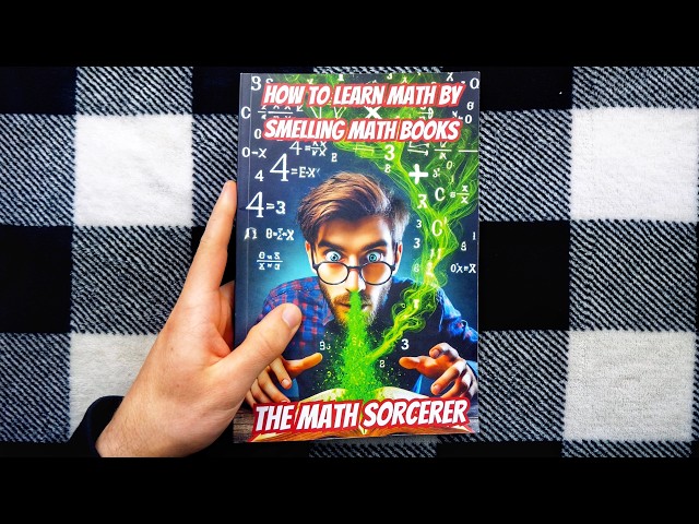 A Famous Math YouTuber “Wrote” This Book 👃