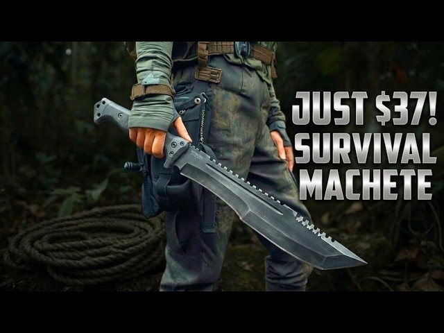 The Ultimate Survival Machete Is Just $37 - It Shouldn't Be This Good!