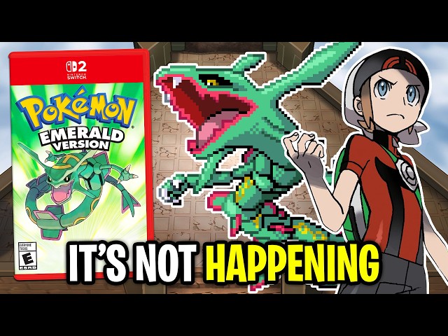 Pokemon Emerald Isn't Coming To Switch ANYTIME SOON