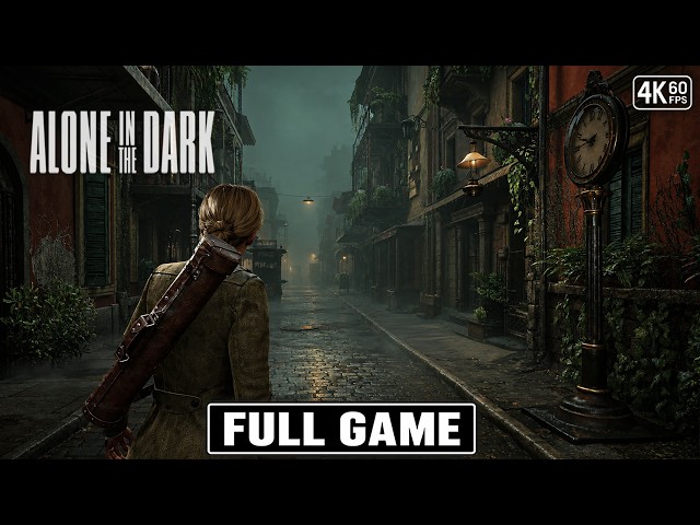 ALONE IN THE DARK Emily Hartwood Gameplay Walkthrough FULL GAME [4K 60FPS] - No Commentary