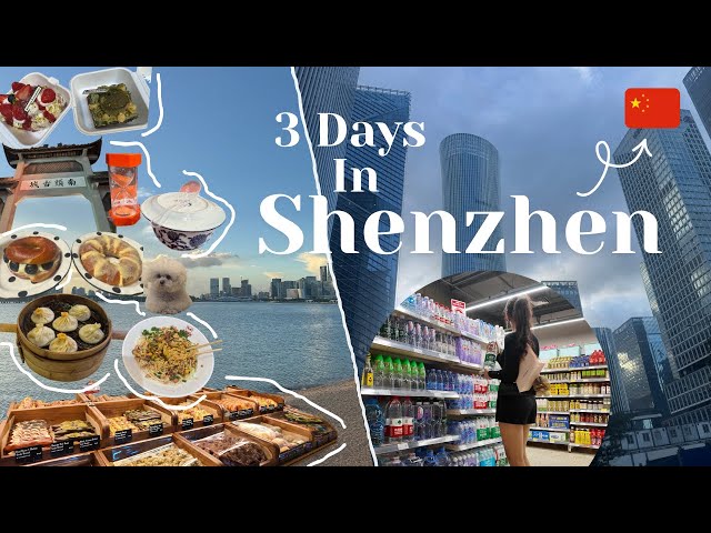 traveling ALONE to Shenzhen, China 🇨🇳 food, exploring, beach, everything I did!