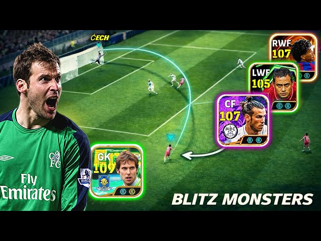 BLITZ CURLERS SUCCESSFULLY DESTROYED NEW  P. ĆECH…😒 | Efootball 2027 ✨