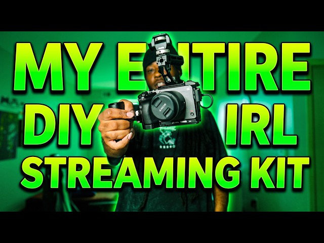 I Built My Own IRL Streaming Backpack… Here’s EVERYTHING Inside 👀