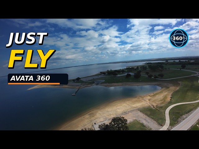 Just Fly in 360° Interactive | DJI Avata 360 at Lake Park