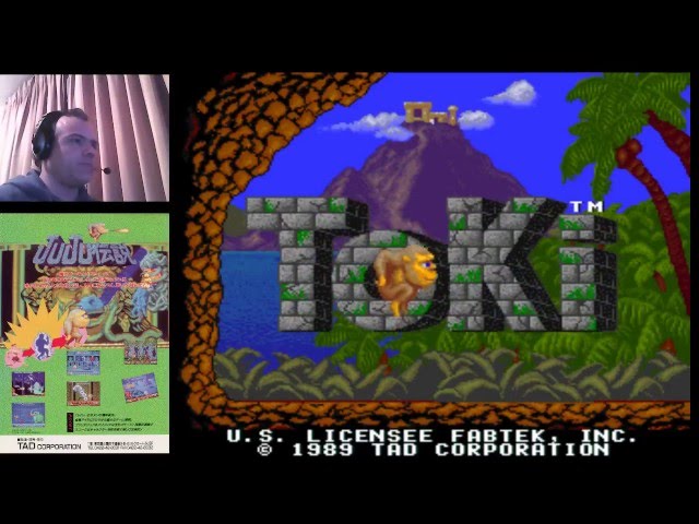 TOKI ARCADE GAMEPLAY FULL