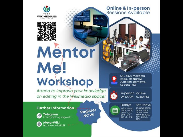 Mentor Me! - Day 1 Online