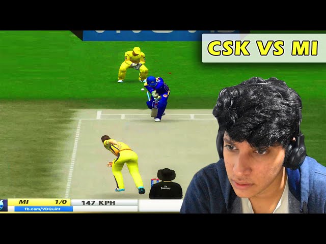 CSK vs MI Final | EA Sports Cricket Tamil Gameplay