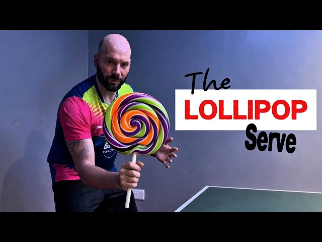 The Lollipop Serve Tutorial | Serve like Alexis Lebrun | Tricky Table Tennis Serve
