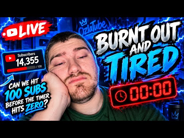 CAN WE HIT 100 SUBS BEFORE THE TIMER HITS ZERO?