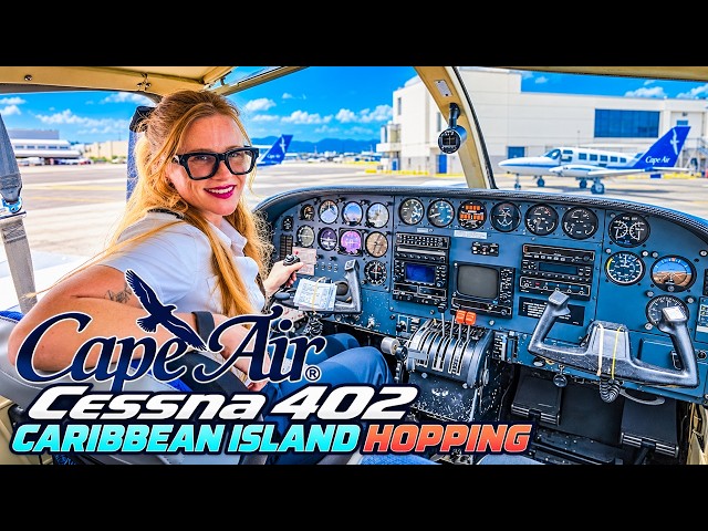Caribbean Island Hopping on the Cessna 402 of Cape Air🏝️