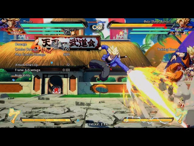 |DBFZ| ULTRA SAUCE TRUNKS LOOP ( ver. 1.31) |60FPS HDR|