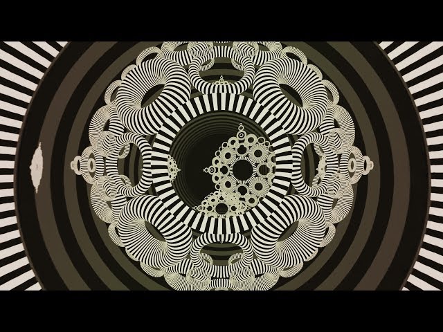 Sacred Hallway of Eternal Endlessness 🖤🤍🖤🤍🖤 🔃🔄 360° Panorama VR Animated Mandala Psychedelic